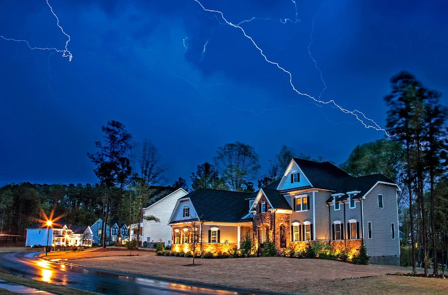 ightning surge damage repair in St. Louis County home wiring